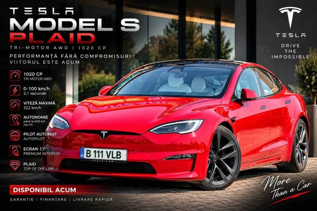 TESLA MODEL S PLAID – 1020 CP